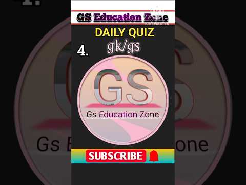 Daily Quiz—04। प्रतिदिन एक सवाल।#pet#upsssc #petexam#gkquiz#upssscpet#gseducationzone #viral#shorts