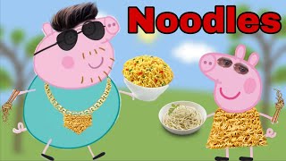 Peppa pig NOODLES Funny EDIT | Hindi peppa pig FUNNY edit episode | Lord Peepa
