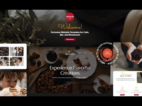 Create a Responsive Coffee Shop Website Using HTML CSS And JavaScript