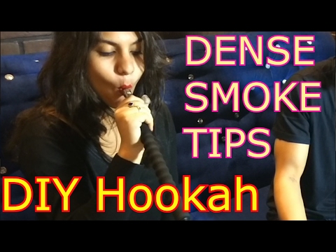 How to make hookah smoke dense at home - set up shisha flavour