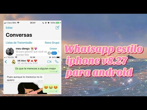 Whatsapp estilo iphone en android 🤯