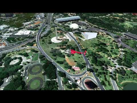 Sao Paulo flight Bell FSX Mega Sao Paulo Scenery by Paulo Ricardo
