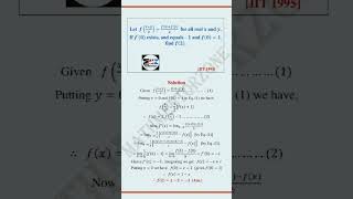 A testing problem on calculus!Like, share & subscribe #mathematics #maths #mathreels #mathmentorzone