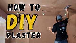 HOW TO PLASTER A ROOM AS A DIYER - TOOLS, TIME & COST