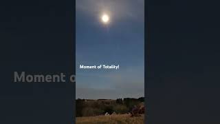 Moment of Totality! #Totality #eclipse #eclipse2024 #totaleclipse2024 #totaleclipse #newyork #umbra