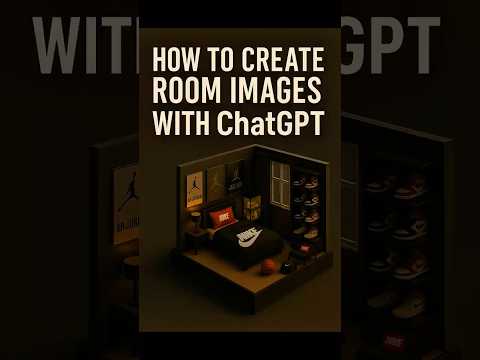 AI Created Isometric Room Images Using ChatGPT