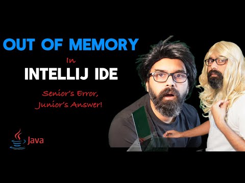 IntelliJ setup build process heap space: How a Junior Outsmarted a Senior
