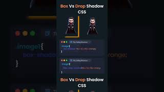Box vs drop shadow #coding #shorts #viralvideo