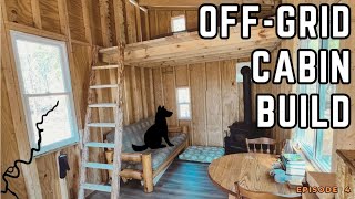 Big Changes to the Tiny Cabin! | DIY Loft Build, Rustic Ladder & Off-Grid Composting Outhouse