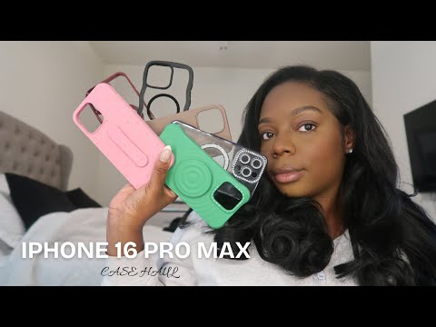 iPHONE 16 PRO MAX CASE HAUL | MY THOUGHTS ON THE iPHONE 17