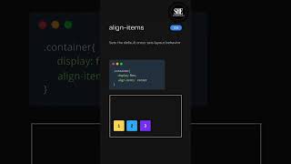 Master CSS Flexbox: Align Items Like a Pro! 🚀 #CSS #Flexbox #WebDev #CodingShorts #programming
