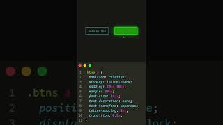 CSS - Neon Button #css #dev #tech #frontend