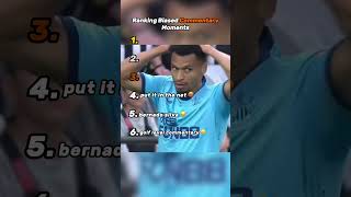 biased commentary moments #shorts #ranking #commentary