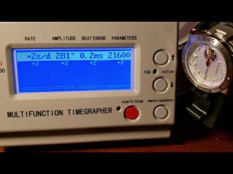 Spinnaker SP-5023 1000 Meter Automatic Watch on Timegrapher