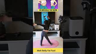 10 Minute Routine for Flat Abs and Strong Core Melt Belly Fat Fast!
