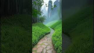 Morning Raindrops: A Calm Start for a Renewed Soul"