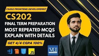 CS202 Final Term Preparation | CS202 Final Term Objective Preparation | CS202 Final Term Prep 2026