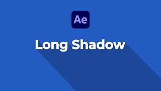 After Effects Long Shadow Tutorial | Create Modern Long Shadow Text Animation (Step-by-Step)