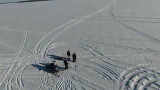DJI FPV flight in -16c (3 F), over Port Perry Ontario