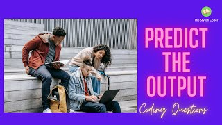114. Can you predict the output of JAVA code | The Stylish Coder | #java