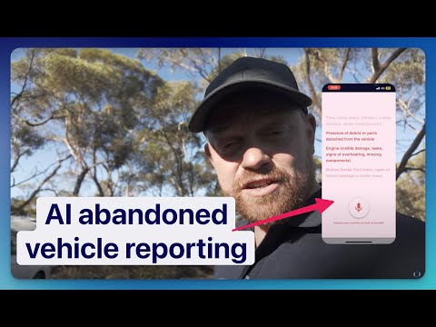 Easy Abandoned vehicle inspection using Aero Ranger