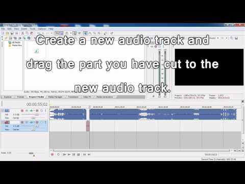How to muffle in Sony Vegas