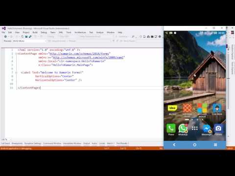 2-4 Running Xamarin Forms App on Android