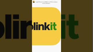 #shorts Apple Partners with Blinkit to Deliver Iphone in Few Minutes | Technical Snacks