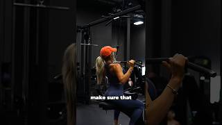 Tutorial: Wide Grip Lat Pulldown #backworkout #gymtutorial #workouttutorial #gymtips