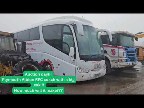 Auction day!! Team coach up for sale, watch what it makes in auction!!