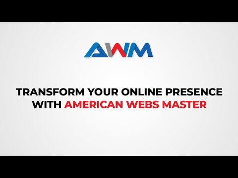 Transform Your Online Presence with American Webs Master | Portfolio Showcase