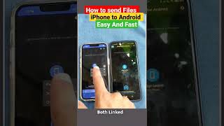 How To send Files iPhone to Android Easy And Quick #iphonetoandroid #iphone #shorts #techwiserabhay
