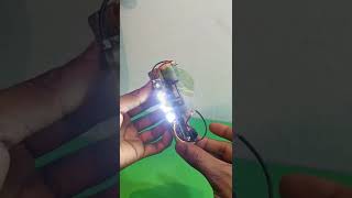 Free energy generator with two dc motor