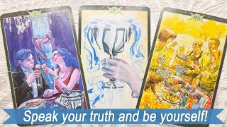 Taking a risk on love, speak your truth and show your true self