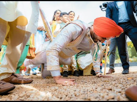 FUN PUNJABI WEDDING RIBBON CUTTING | AMAN & SIMAR | ADELAIDE, AUSTRALIA