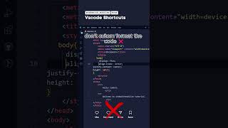 Vscode shortcuts #1techtitan  #spckeditor coding #coding #tech #programming #html #code