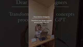 Transform your design concepts process with ChatGPT #interiordesigner #interiordesignai #chatgpt #ai