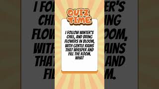 Guess the Riddle! 🌸❄️ #SpringMagic #RiddleFun