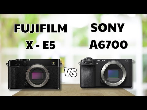Fujifilm X‑E5 vs Sony a6700 – Which Mirrorless Camera Should You Buy?