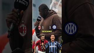 INTER v AC MILAN LEGENDS: EPIC DERBY SHOWDOWN ⚔️ #football #soccer #shorts #calcio
