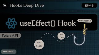 L-46 | Fetch API using "useEffect" Hook | #useeffect  #hook #react #hooks #reactjs#reactjs#fullstack