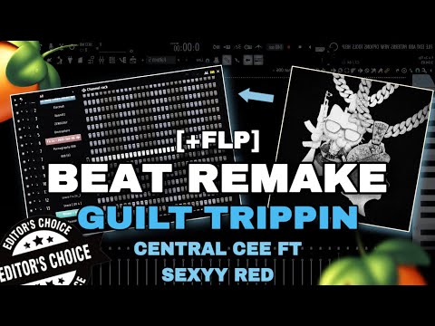 Central Cee Ft Sexyy Red - "Guilt Trippin" Beat/Instrumental Remake On FL Studio
