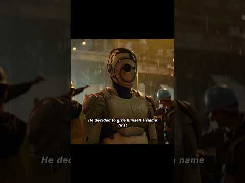 The robot created by humans was secretly plotting rebellion every single moment.