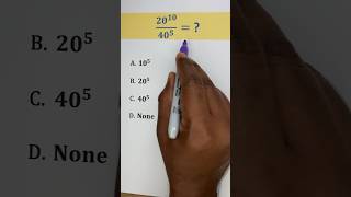 Exponent math with 20