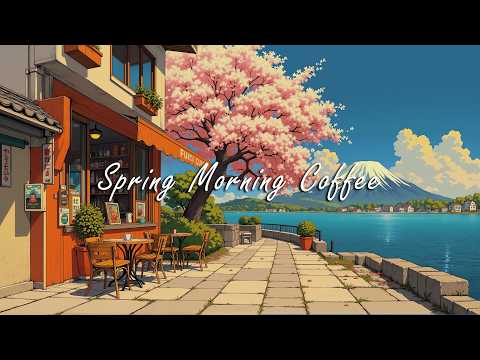 Spring Morning Coffee ☕ Lofi Chill Mix to study / work / stress relief 📚 Chill Hip Hop Beats