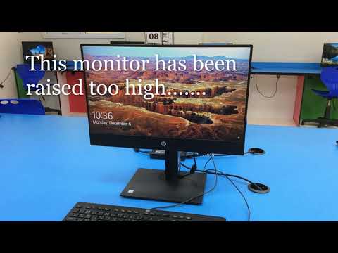 The Monitor That Was Raised Too High