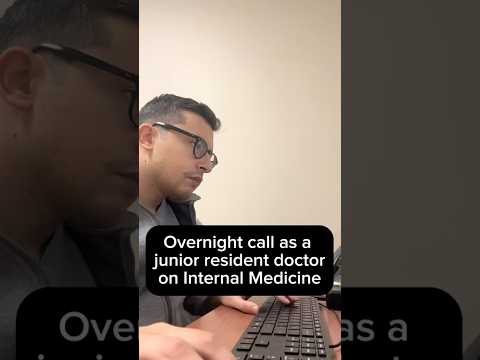 Overnight call as a resident doctor is ROUGH #parody #medicine #medical #medicalschool #residency