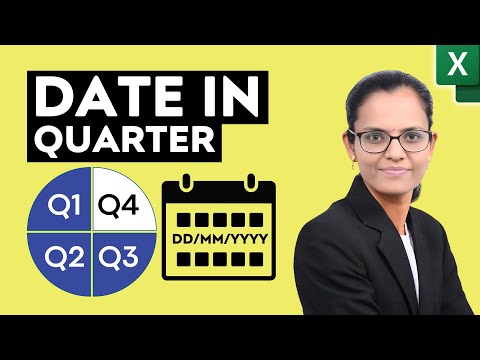 How to Use the Date in Quarter Formula in Excel (Fast!)