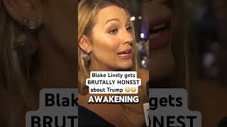 Blake Lively gets brutally honest about Trump #election #trump #politics #kamalaharris #blakelively