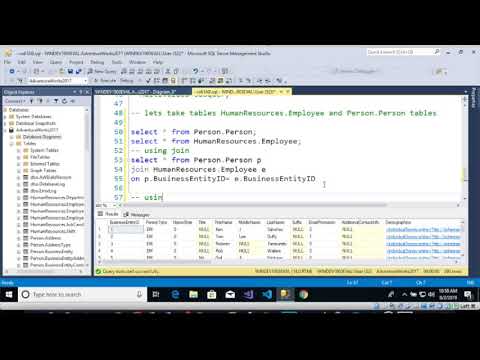 Multivalued SubQuery with SQL Server part four. subquery vs join using adventureworks example.